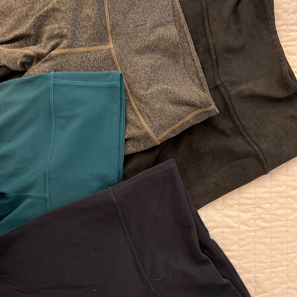 Lot of 5 Athleta Elation 7/8 leggings